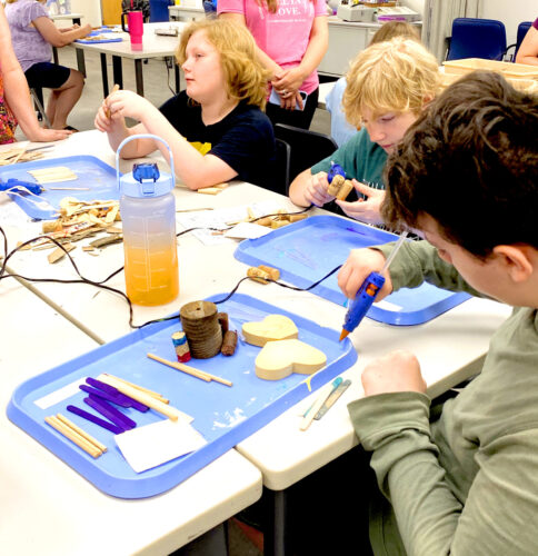Local students combine art, science, nature